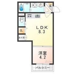 Fアソシアミザレの物件間取画像